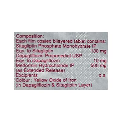 SITASON DM 500 Tablet 10's - Diabetes-Ant