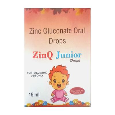 ZINQ JUNIOR SHAHI GULAB FLAVOUR Drops 15ml - Supplements-Vam