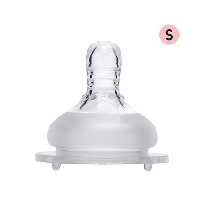 Dr.Flow Anti Colic Silicone Teat (1 Small + 1 Medium) - Feeding & Nursing