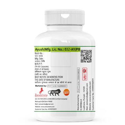 Zenius Slim Fit Capsule 60's - Personal Care (Ayush)