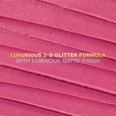 Pilgrim Glitter Lipstick Chic Haseena-06 Luxurious 3-D Glitter Formula With Matte Finish pink 4.2 g - Lipsticks