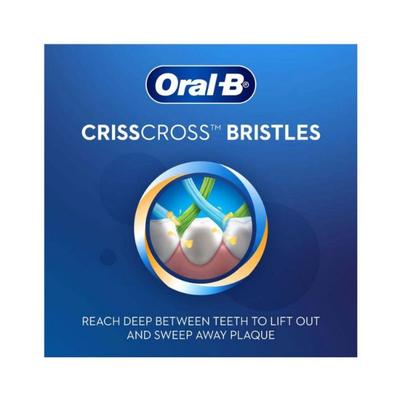 Oral B Criss Cross - Family toothbrushes - Soft 4's - Toothbrushes