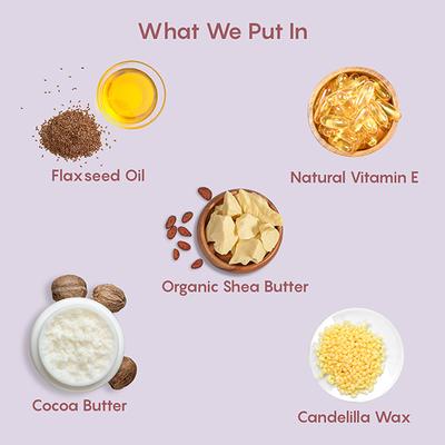 The Mom's Co. Natural Fruit Lip Balm with Cocoa & Shea Butters 5gm - Lip Balms