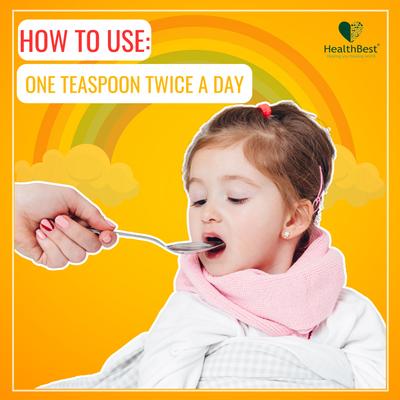 HealthBest Kidbest Appetite Stimulant Syrup 200 ml - Herbal Dietary Supplement