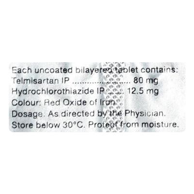 Cresar H 80mg Tablet 10'S - Hypertension-Ang