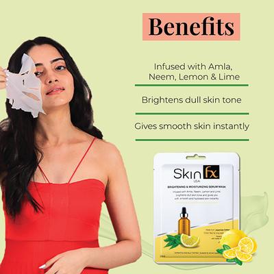 Skin Fx Brightening & Moisturizing Serum Mask 25 ml - Sheet Masks