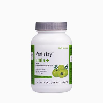 Vedistry Amla+ Tablet 60's (Buy 2 Get 1 Free) - Speciality Medicines