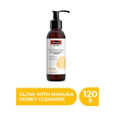 Swisse Skincare Manuka Honey Daily Glow Foaming Cleanser 120 ml - Face Wash & Cleansers