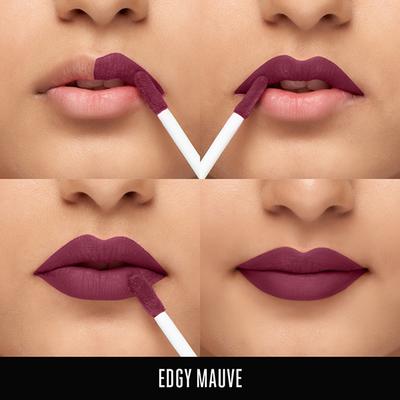 Lakme 9to5 Primer + Matte Liquid Lip Color MM1 Edgy Mauve 4.2 ml - Primer