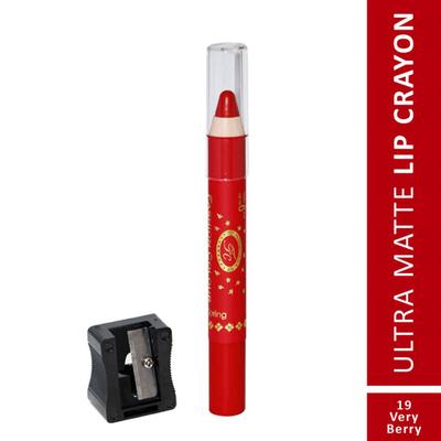 Fashion Colour Lip Crayon, Waterproof, Long Lasting, 19 Very Berry 2.8 gm - Lip Crayons