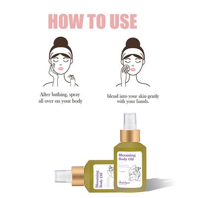 Indulgeo Essentials Blooming Body Oil 100ml - Lotions & Creams