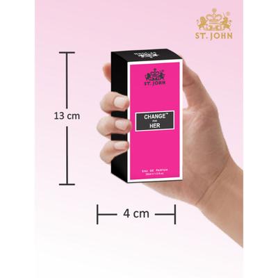 St. John Cobra Limited Edition Eau De Parfum 60 ml + Change for Her Eau De Parfum 30 ml - Men Deodorants/Roll-Ons