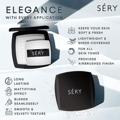 SERY Translucent Face Powder Lightweight 7 gm - Loose Powder