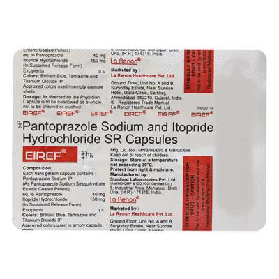 Eiref Capsule 10'S - Ulcer/Reflux/Flatulence-Aaa