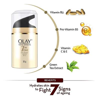 Olay Day Cream Total Effects 7 In 1 SPF 15 Day Cream 50gm - Day Cream
