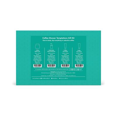 Mcaffeine Coffee Shower Temptations Gift Kit 455 gm - Scrubs & Exfoliants