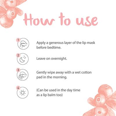 Dot & Key Lip Plumping Sleeping Mask Vitamin C + E 21 ml - Lip Balms