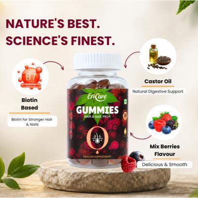 Ericare Hair And Nail Pro+ Gummies 30 s - General Health