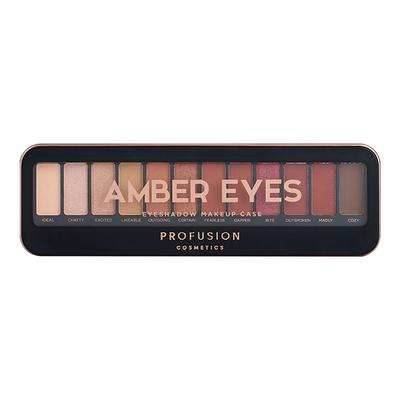 Profusion Amber Eyes Makeup Case 12 gm - Eye Shadow Palettes