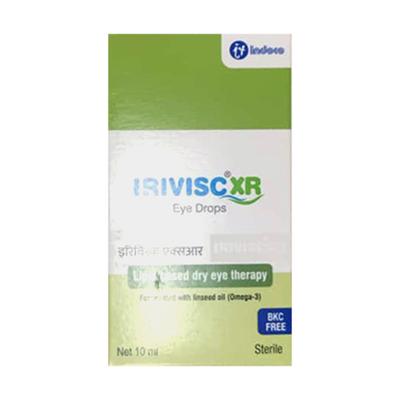 IRIVISC XR BKC FREE Eye Drops 10ml - Eye conditions-Oth