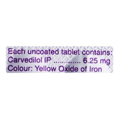 Carloc 6.25mg Tablet 15'S - Hypertension-Bet