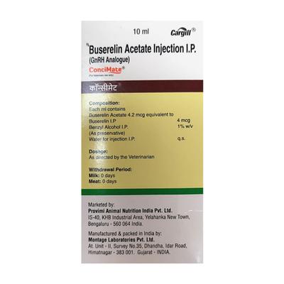 CONCIMATE (VET) Injection 10ml - Veterinary-Pharma