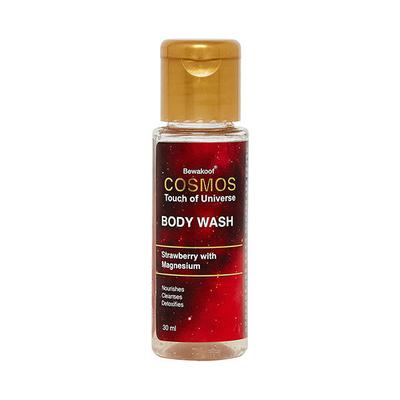Cosmos by Bewakoof Body Wash with Strawberry & Magnesium 30 ml - Shower Gels & Body Wash
