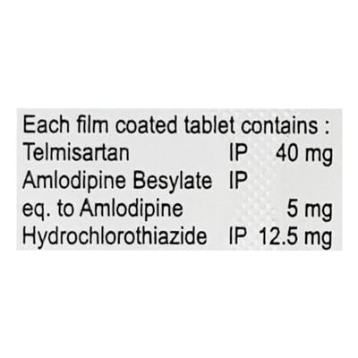 TELZEE TRIO Tablet 10's - Hypertension-Ang