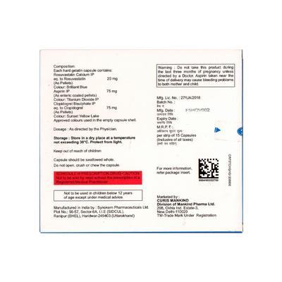 STATPURE GOLD 20 Capsule 15's - Blood Clot-Ant