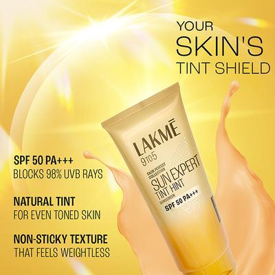Lakme Sun Expert Tinted Sunscreen 50 SPF 50 gm - Face Sunscreen