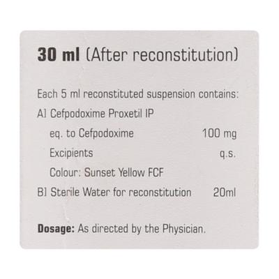 TIMEBOND 100 ORANGE + LEMON FLAVOUR Dry Syrup 30ml - Bacterial Infections-Cep
