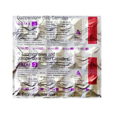 ESTAS Capsule 15's - Ulcer/Reflux/Flatulence-Aaa