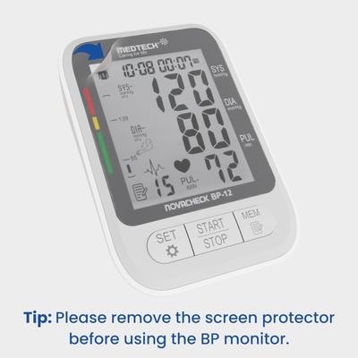 MedTech Fully Automatic Digital BP Monitor - BP12 - Blood Pressure Monitors