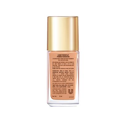 Lakme 9to5 Powerplay Priming Foundation, Built in Primer, SPF 20, Neutral Honey, 25 ml - Foundation