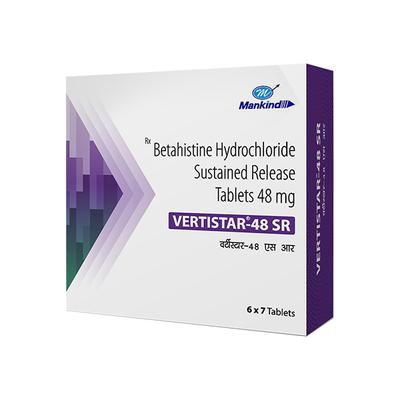 VERTISTAR 48 SR Tablet 7's - Vertigo-Ant