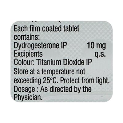 DYDROGEST 10 Tablet 10's - Hormonal Therapy-Oes