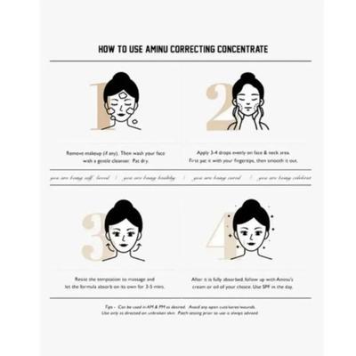 AMINU The mood - Correcting Concentrate 10 ml - Face Serum