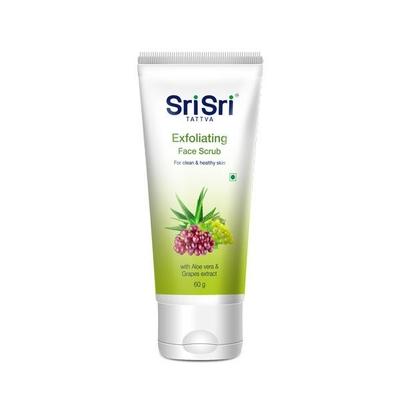 Sri Sri Tattva Exfoliating Face Scrub 60 gm - Face Scrubs