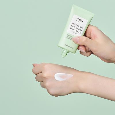 Thank You Farmer Sun Project Skin Relief Sun Cream SPF 50+ PA++++ 50 ml - Face Sunscreen