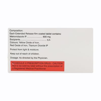 Metrogyl ER 600mg Tablet 10'S - Bacterial Infections-OAB