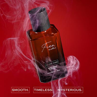 Mcaffeine Fien Slow Kiss Perfume For Men- Aromatic Fresh EDP, 12 Hrs Longlasting For All Occasion 100 ml - Men Perfumes (Edt/Edp)