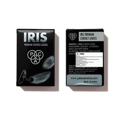 Pac Iris Premium Contact Lenses (Silver Ash) 1's - Eyecare Lenses