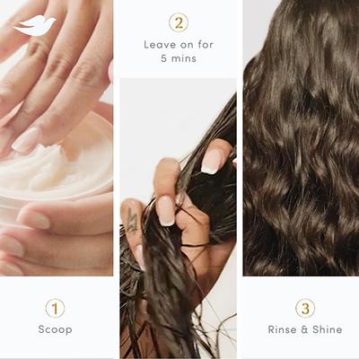 Dove 10 in 1 Deep Repair Treatment Hair Mask for damaged hair 300 ml - Hair Masks & Packs