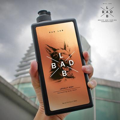 Bad Lab Legally High Refreshing Body Wash 400 ml - Shower Gels & Body Wash