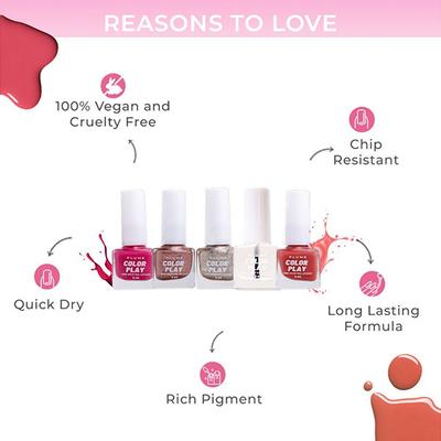 Plume Color Play Long Wear Nail Lacquer Hotline Bling 188 gm - Nail Polish