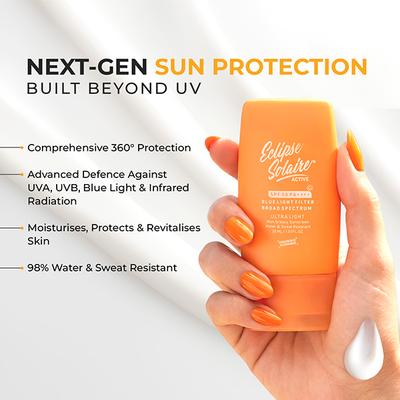 Eclipse Solaire Active Sunscreen SPF 50 PA+++ Cream 30 ml - Face Creams