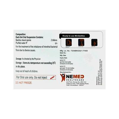 MILIBIO R Suspension 10x5ml - Diarrhoea-Ant