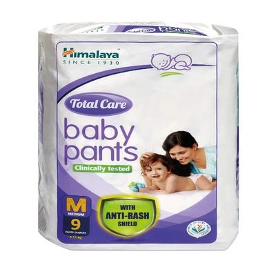 Himalaya Total Care Baby Pants (M) 9's - Diapers & Wipes