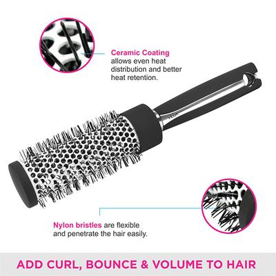 Vega Hot Curl Brush Medium (E16 - PRB) 1's - Hair Brushes