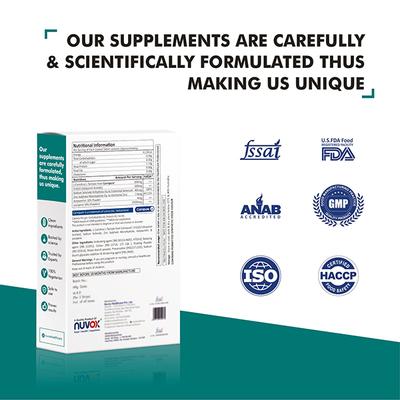 Nuvox Ubivox Sugar Free Tablet 30's - Nutritional Supplements